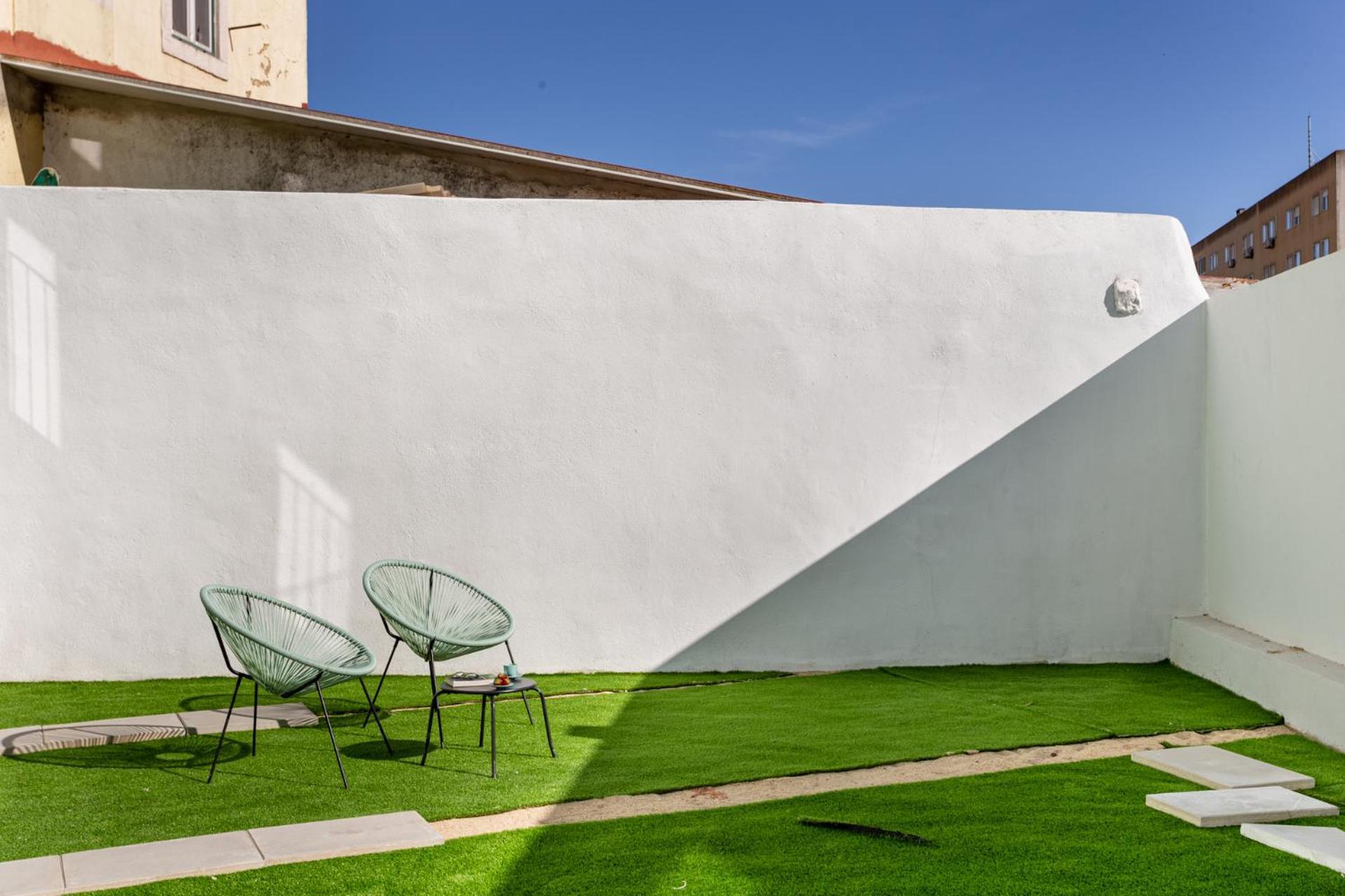 Ajuda Charm Apartment With Garden リスボン エクステリア 写真