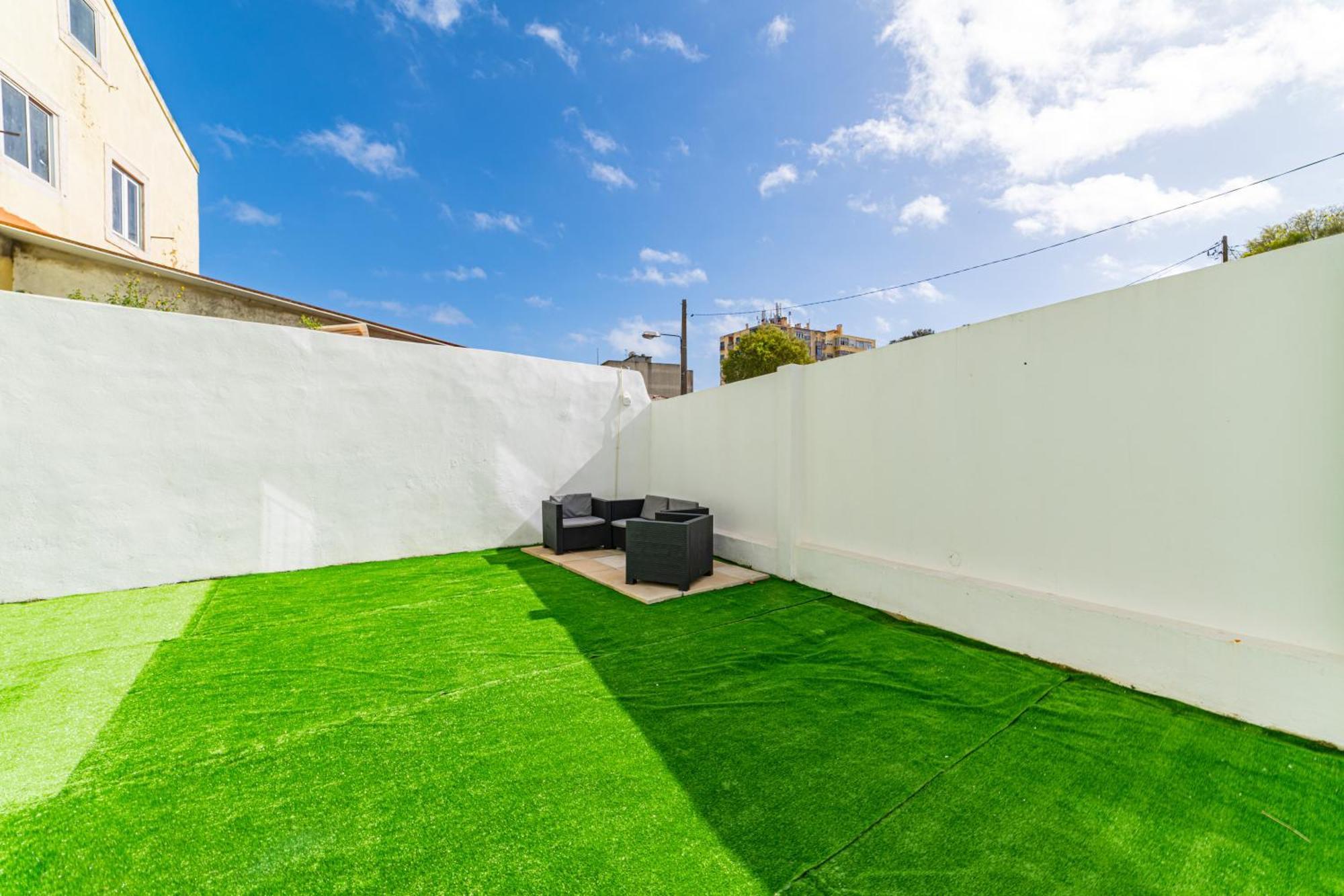 Ajuda Charm Apartment With Garden リスボン エクステリア 写真